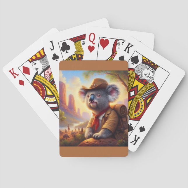 Koala Explorer Casinokort (Baksidan)