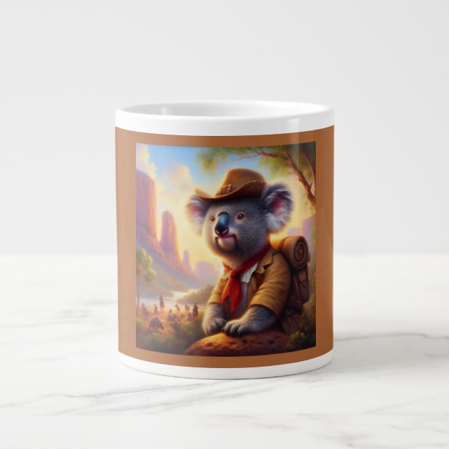 Koala Explorer Jumbo Mugg (Framsidan)