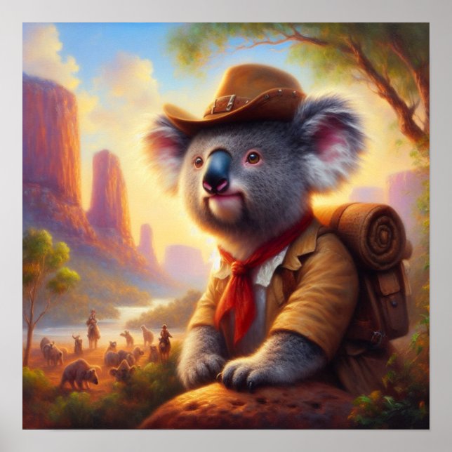 Koala Explorer Poster (Framsidan)