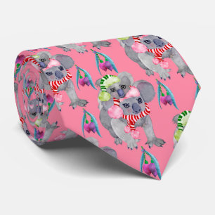 Koala Family God Jul Rosa Slips