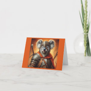 Koala Fantasy Warrior Kort