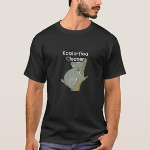 Koala fied Cleaner Städning T Shirt