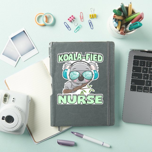 Koala-fied Nurse Klistermärken (iPad skal)