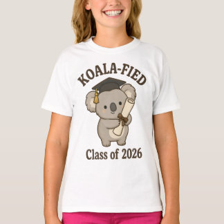 Koala-fierad Klass 2026 Söt Koala-avgång T Shirt