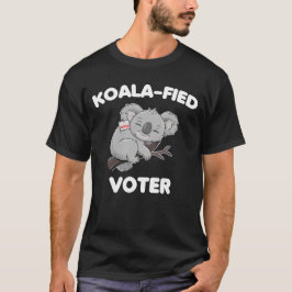 Koala-fierad New Voter Funny Koala US Val 2024 T Shirt