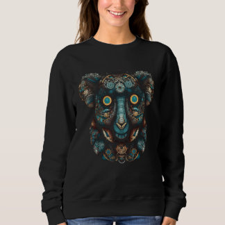 Koala Figurative Fantasy Mandala Animal Koala T Shirt