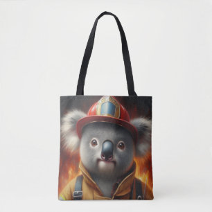Koala Firefighter Tygkasse
