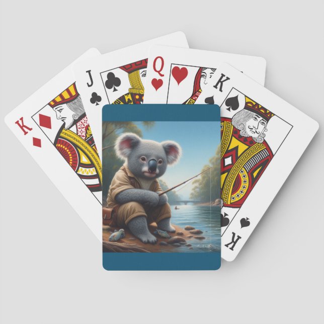 Koala Fishing Casinokort (Baksidan)