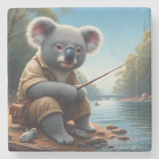Koala Fishing Stenunderlägg