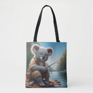 Koala Fishing Tygkasse