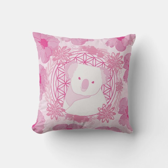 Koala Flower i livet Kudde (Framsida)