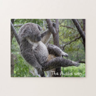 koala - för Aussie pussel långt