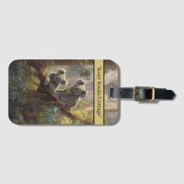 Koala Forest Dreams, anpassningsbar Bagagebricka