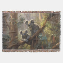 Koala Forest Dreams Filt