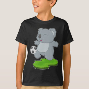 Koala Fotbollsspelare Fotboll T Shirt