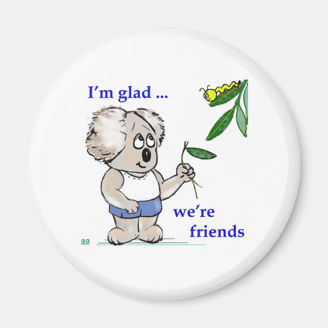 Koala Friends Magnet (Framsidan)