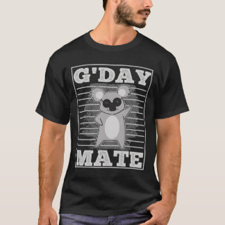 Koala G'Day Mate Gday Australian Aussie T Shirt