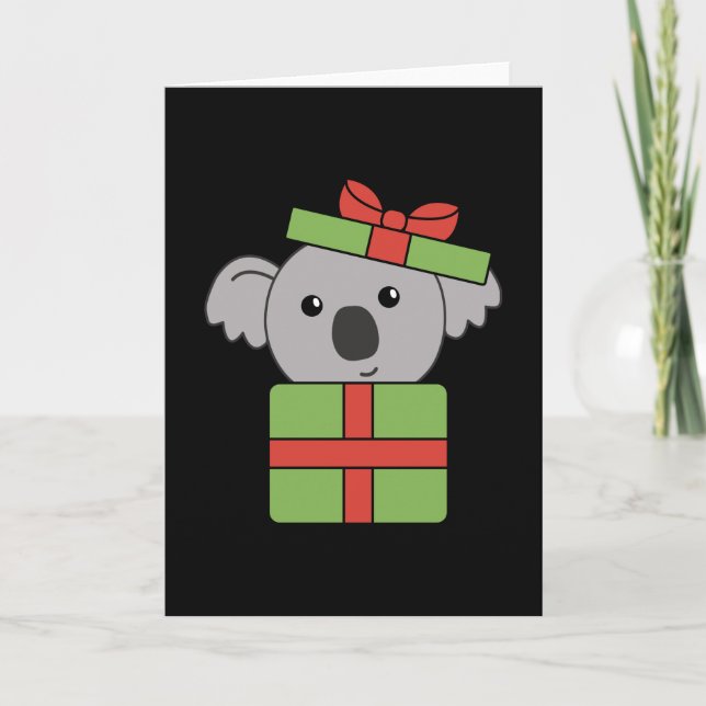 Koala Gift Cute Animals För barn Kort (Framsida)