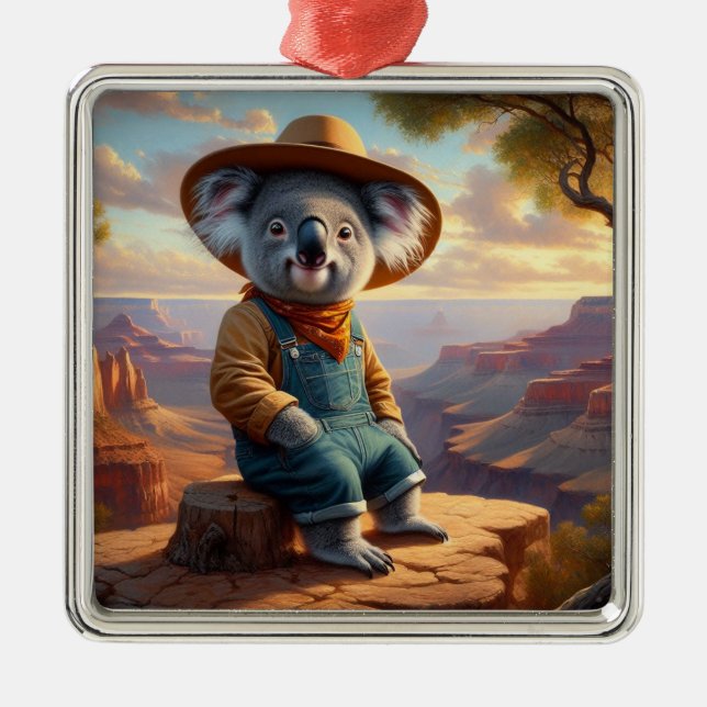 Koala Grand Canyon Julgransprydnad Metall (Framsidan)