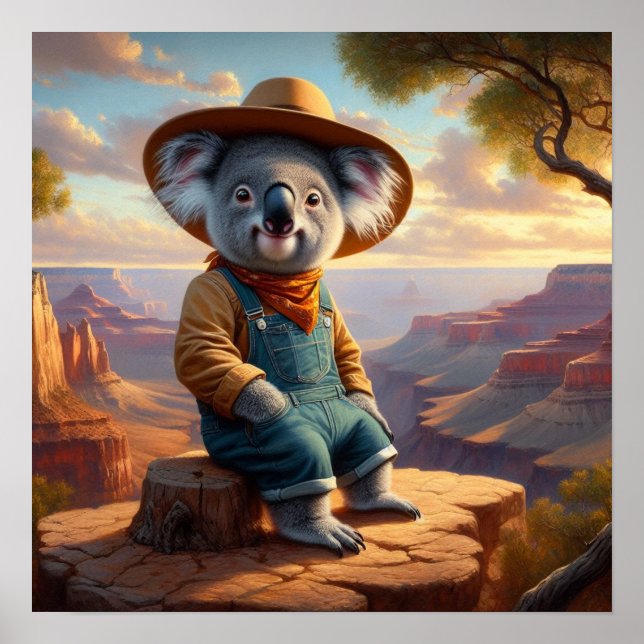 Koala Grand Canyon Poster (Framsidan)