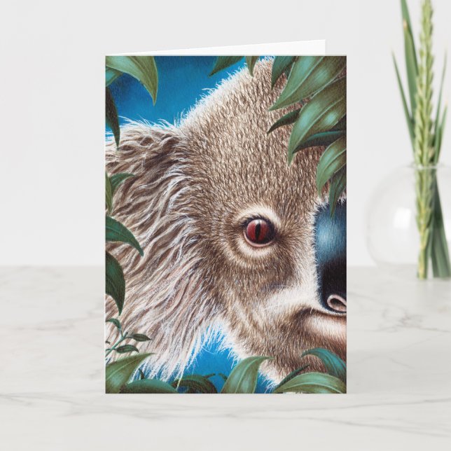 Koala Greeting Card Kort (Framsida)