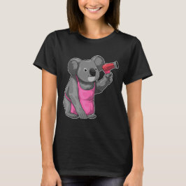 Koala Hairdresser Hair-torktumlare T Shirt