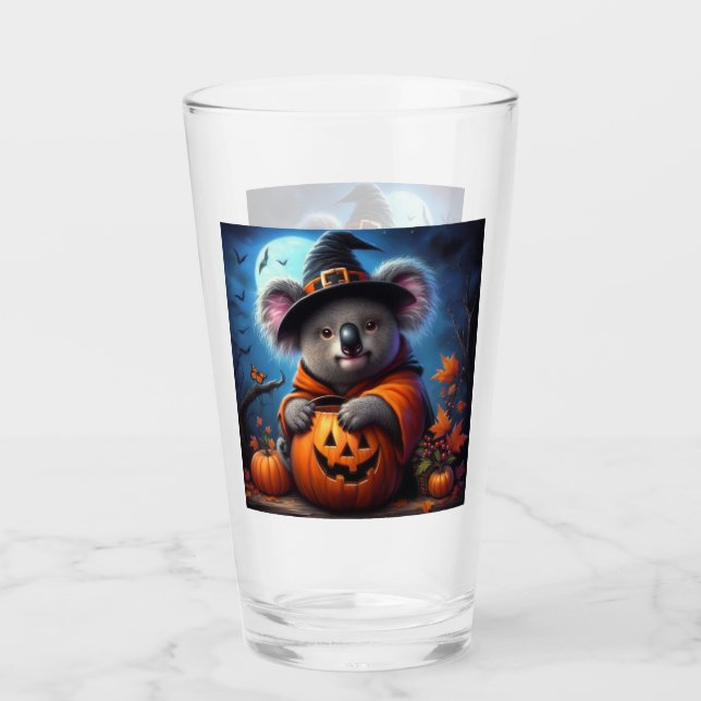 Koala Halloween Costume Glaskopp (Framsida)