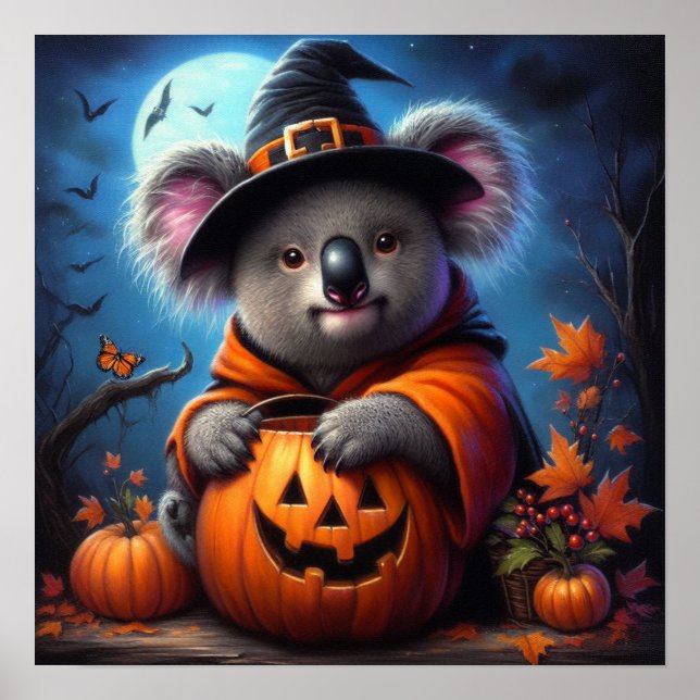 Koala Halloween Costume Poster (Framsidan)