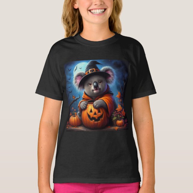 Koala Halloween Costume T Shirt (Framsida)