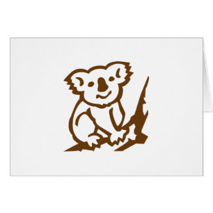 Koala Hälsningskort