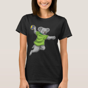 Koala Handball-spelare Handball T Shirt