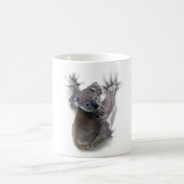 Koala hängde på ryggmärgsburken Australien Animal Kaffemugg