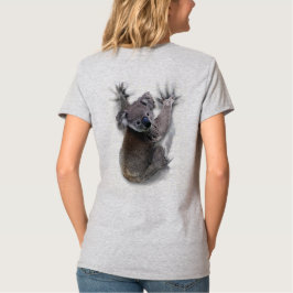 Koala hängde på ryggmärgsburken Australien Animal T Shirt