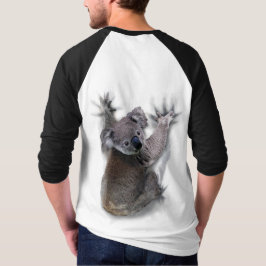 Koala hängde på ryggmärgsburken Australien Animal T Shirt