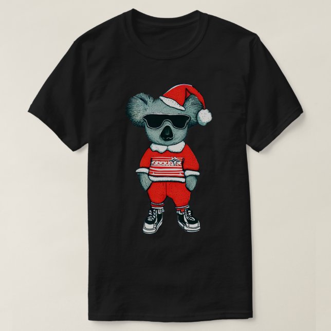Koala har jul t shirt (Design framsida)