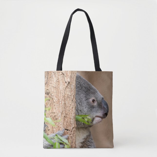 koala Headshot Tygkasse (Framsida)