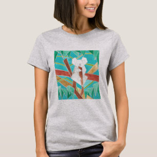 Koala i träd Original abstrakt konst T Shirt
