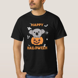 Koala in Pumpkin Sweet Koalas Happy halloween T Shirt