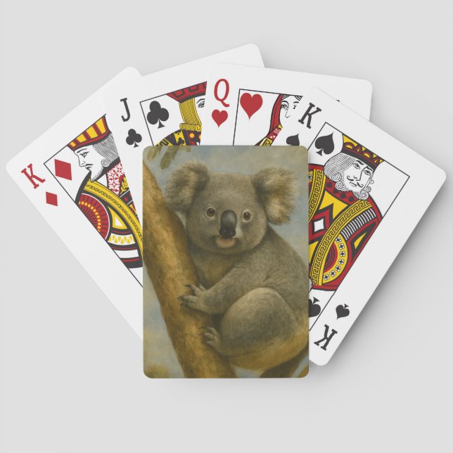 Koala in Quiet Light Casinokort (Baksidan)