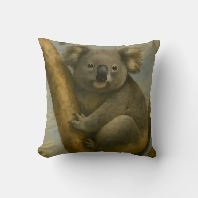 Koala in Quiet Light Kudde (Framsida)
