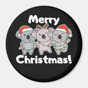 Koala jul Animals Koalas God jul Mag Magnet