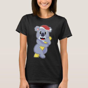 Koala jul Santa hat T Shirt