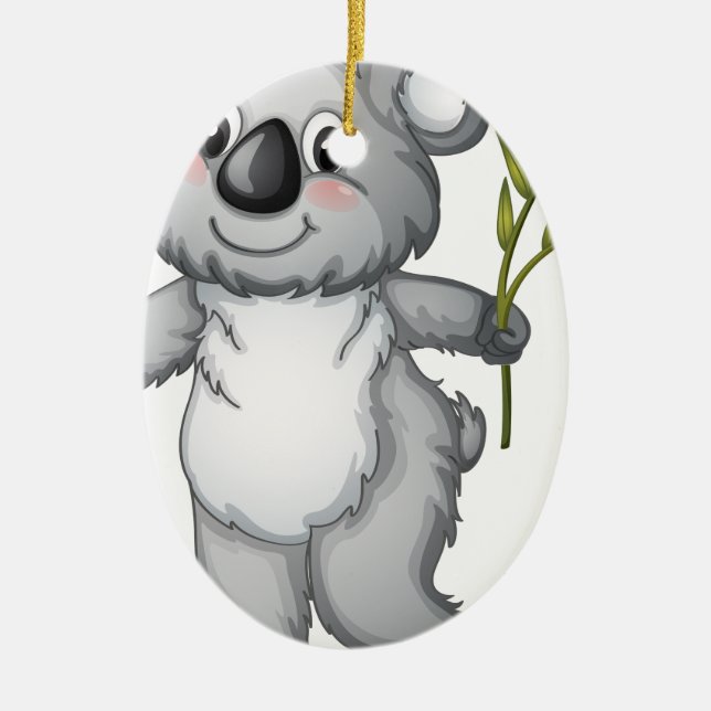 Koala Julgransprydnad Keramik (Framsidan)