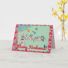 Koala julkort Merry Koalamus Barn Card Kort