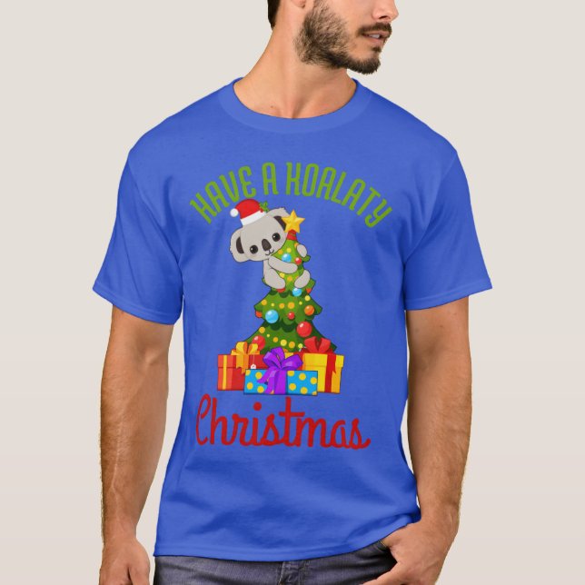 Koala-julpojken T Shirt (Framsida)