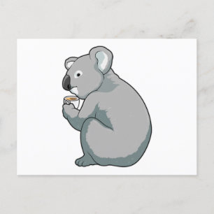 Koala kaffekopp vykort
