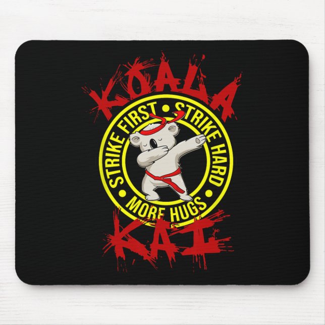 Koala Kai Rolig Karate Ninja Dojo Koala Kram Mer A Musmatta (Framsidan)