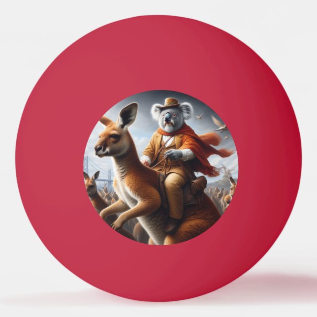 Koala Kangaroo Rider Pingisboll (Framsidan)