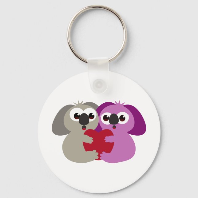 Koala Kärlek Nyckelring (Framsida)