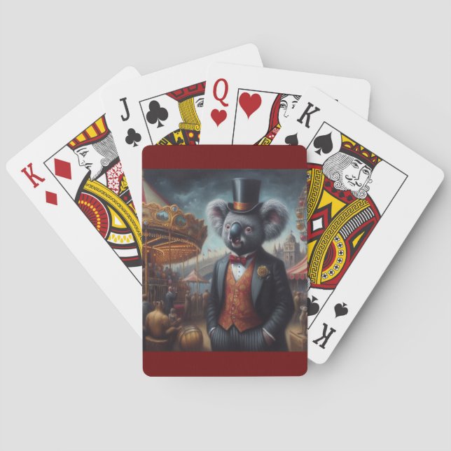 Koala Karneval Casinokort (Baksidan)